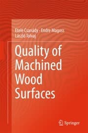 Cover von Quality of Machined Wood Surfaces