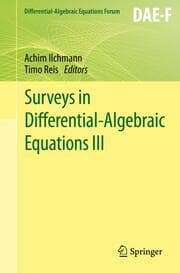Cover von Surveys in Differential-Algebraic Equations III