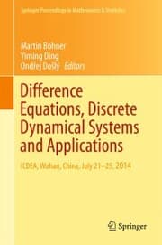 Cover von Difference Equations, Discrete Dynamical Systems and Applications