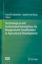 Cover von Technological and Institutional Innovations for Marginalized Smallholders in Agricultural Development
