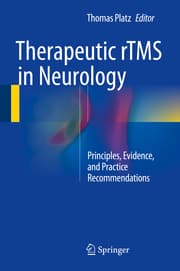 Cover von Therapeutic rTMS in Neurology
