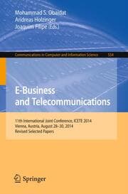 Cover von E-Business and Telecommunications