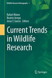 Cover von Current Trends in Wildlife Research