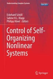Cover von Control of Self-Organizing Nonlinear Systems