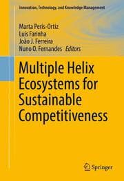 Cover von Multiple Helix Ecosystems for Sustainable Competitiveness