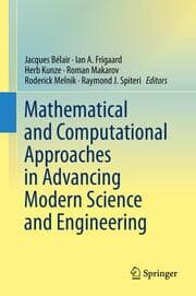 Cover von Mathematical and Computational Approaches in Advancing Modern Science and Engineering