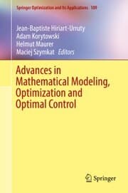 Cover von Advances in Mathematical Modeling, Optimization and Optimal Control