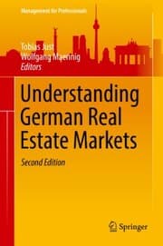 Cover von Understanding German Real Estate Markets
