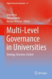 Cover von Multi-Level Governance in Universities