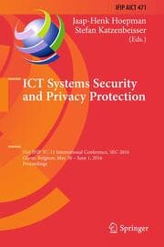 Cover von ICT Systems Security and Privacy Protection