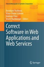 Cover von Correct Software in Web Applications and Web Services