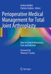 Cover von Perioperative Medical Management for Total Joint Arthroplasty