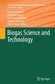 Cover von Biogas Science and Technology