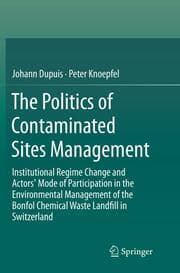 Cover von The Politics of Contaminated Sites Management