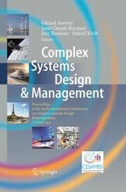 Cover von Complex Systems Design & Management