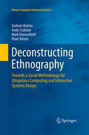 Cover von Deconstructing Ethnography