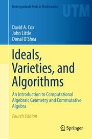 Cover von Ideals, Varieties, and Algorithms