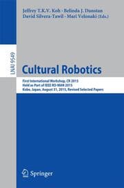 Cover von Cultural Robotics
