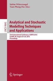 Cover von Analytical and Stochastic Modelling Techniques and Applications