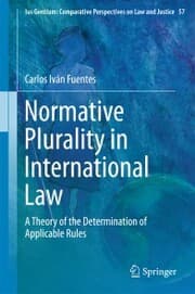 Cover von Normative Plurality in International Law