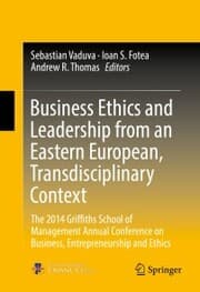 Cover von Business Ethics and Leadership from an Eastern European, Transdisciplinary Context