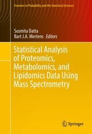 Cover von Statistical Analysis of Proteomics, Metabolomics, and Lipidomics Data Using Mass Spectrometry