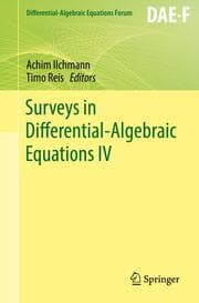 Cover von Surveys in Differential-Algebraic Equations IV