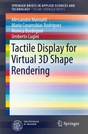 Cover von Tactile Display for Virtual 3D Shape Rendering
