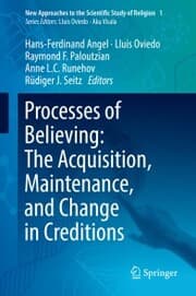 Cover von Processes of Believing: The Acquisition, Maintenance, and Change in Creditions