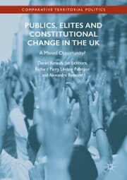 Cover von Publics, Elites and Constitutional Change in the UK