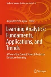 Cover von Learning Analytics: Fundaments, Applications, and Trends
