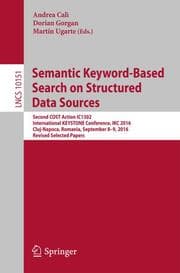 Cover von Semantic Keyword-Based Search on Structured Data Sources