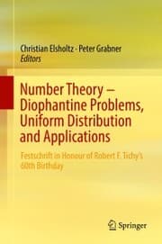Cover von Number Theory - Diophantine Problems, Uniform Distribution and Applications
