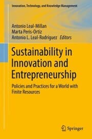 Cover von Sustainability in Innovation and Entrepreneurship