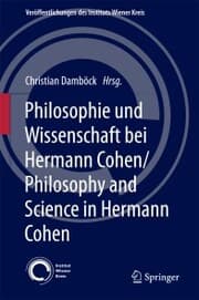 Cover von Philosophie und Wissenschaft bei Hermann Cohen/Philosophy and Science in Hermann Cohen
