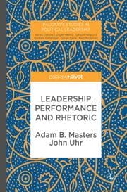 Cover von Leadership Performance and Rhetoric