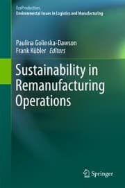 Cover von Sustainability in Remanufacturing Operations