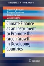 Cover von Climate Finance as an Instrument to Promote the Green Growth in Developing Countries
