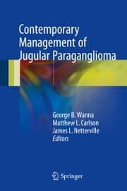 Cover von Contemporary Management of Jugular Paraganglioma