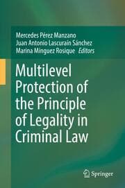Cover von Multilevel Protection of the Principle of Legality in Criminal Law