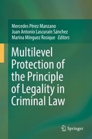 Cover von Multilevel Protection of the Principle of Legality in Criminal Law