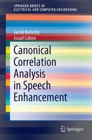 Cover von Canonical Correlation Analysis in Speech Enhancement