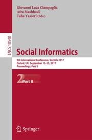 Cover von Social Informatics