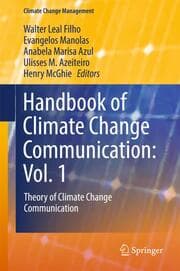 Cover von Handbook of Climate Change Communication: Vol. 1
