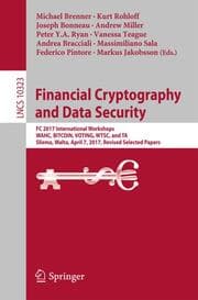 Cover von Financial Cryptography and Data Security