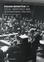 Cover von Eduard Bernstein on Social Democracy and International Politics
