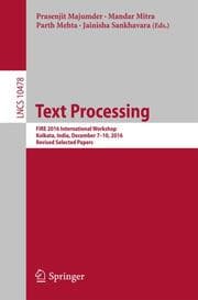 Cover von Text Processing