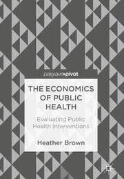 Cover von The Economics of Public Health