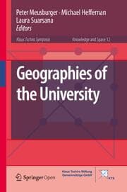 Cover von Geographies of the University