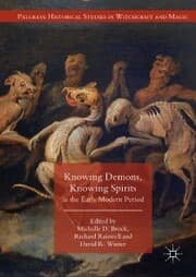 Cover von Knowing Demons, Knowing Spirits in the Early Modern Period